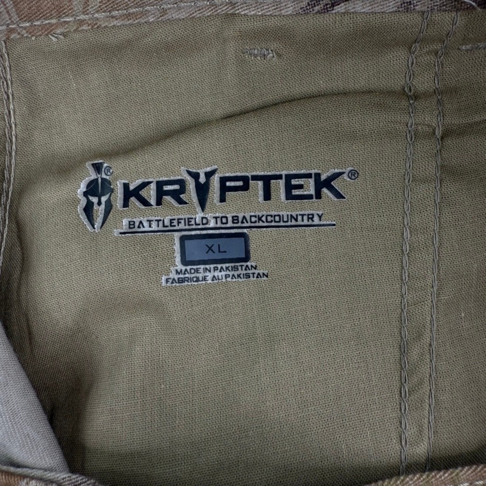 Kryptek Pants Mens XL Brown Tactical Cargo Battlefield to Highlander Camo Hunt - Picture 11 of 13